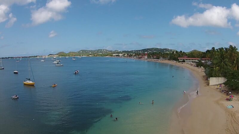 Rodney Bay Village, Saint Lucia beach